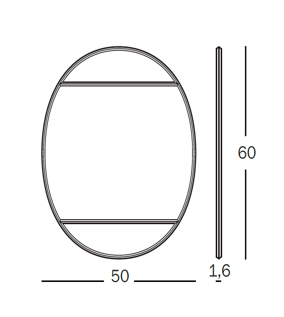 Vitrail Magis Rectangular Mirror