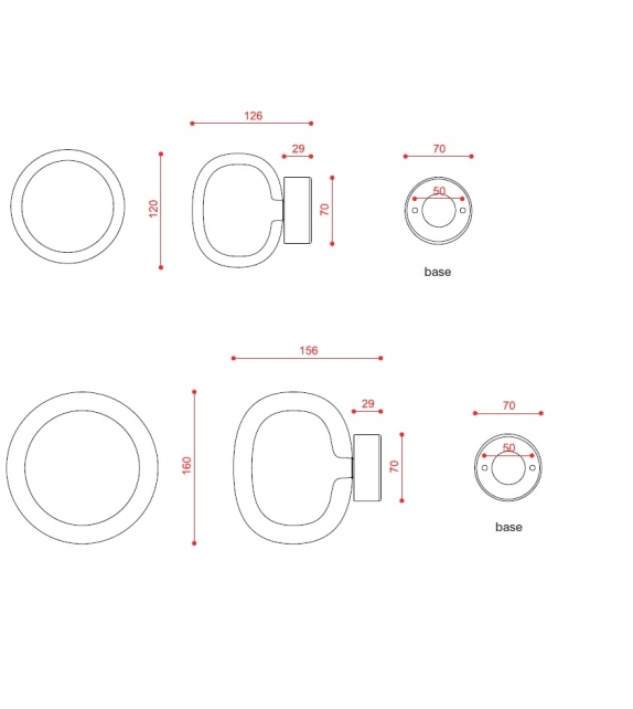 Ready for shipping - 552 Nabila Tooy Wall / Ceiling Lamp