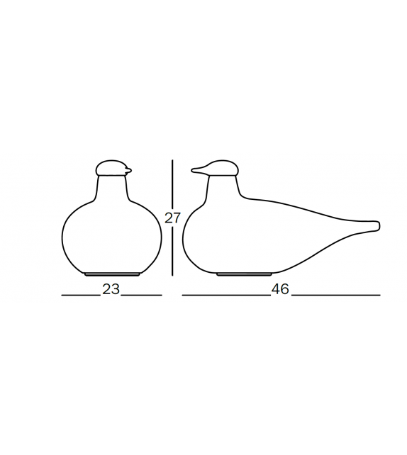 Linnut Kirassi Magis Lampe de Table