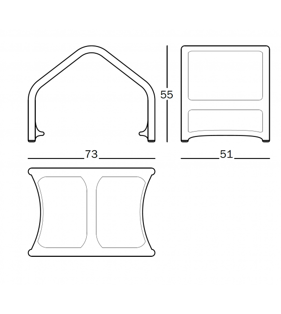The Roof Chair Magis Me Too Poltroncina