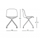 Troy 4 Star Swivel Magis Silla Giratoria
