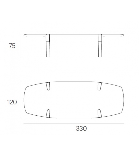 Prêt pour l'expédition - Oxymoron Henge Table
