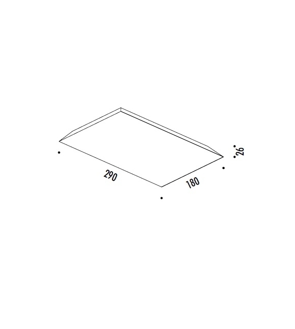 Foil LED Davide Groppi Lampada da Parete/Soffitto