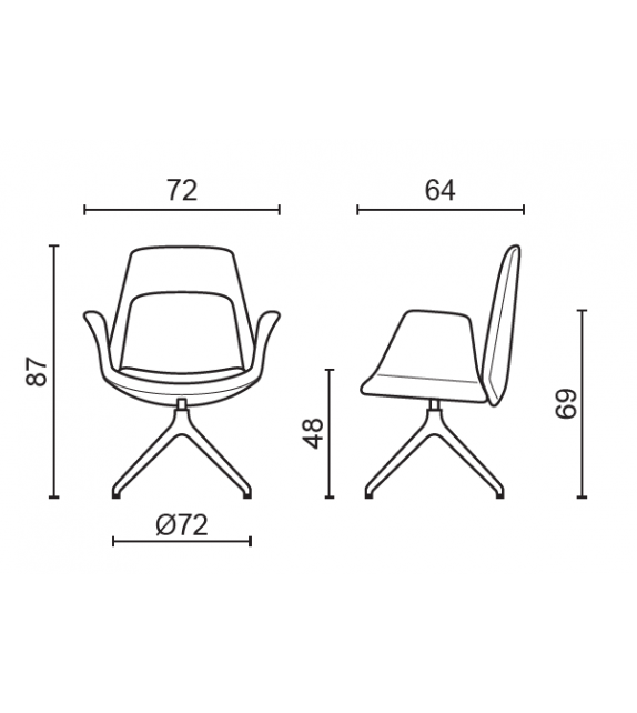Nordic 301 Milani Visitor Chair