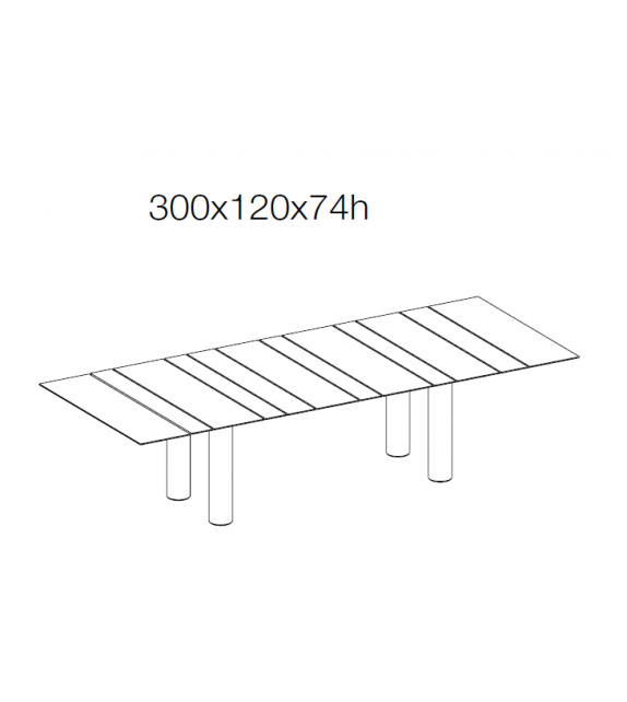 Pronta consegna - Dock Paola Lenti Tavolo