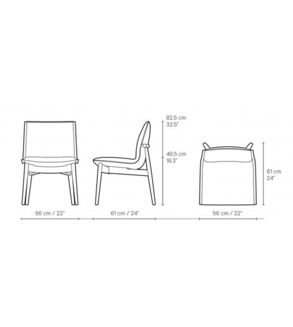 E004 Embrace Carl Hansen & Søn Silla