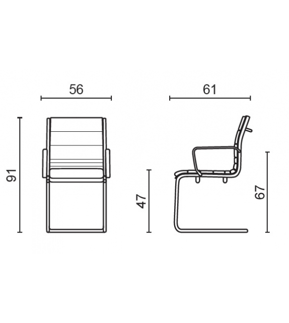 Sky Ten Milani Silla de Visitante