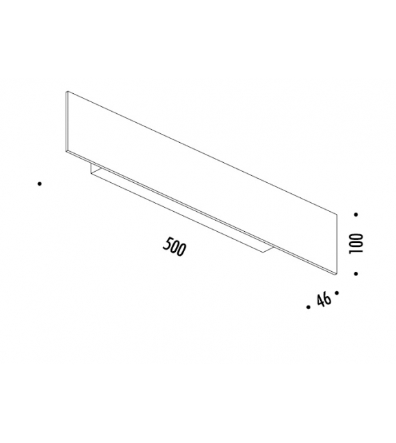 Shade Davide Groppi Làmpara de Pared