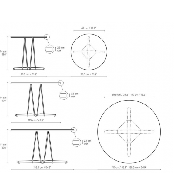 E020 Embrace Carl Hansen & Søn Tisch