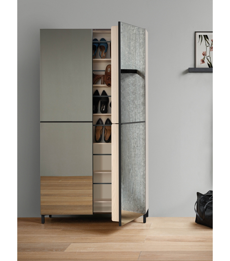 Linear Composition 1 Birex Shoe Cabinet
