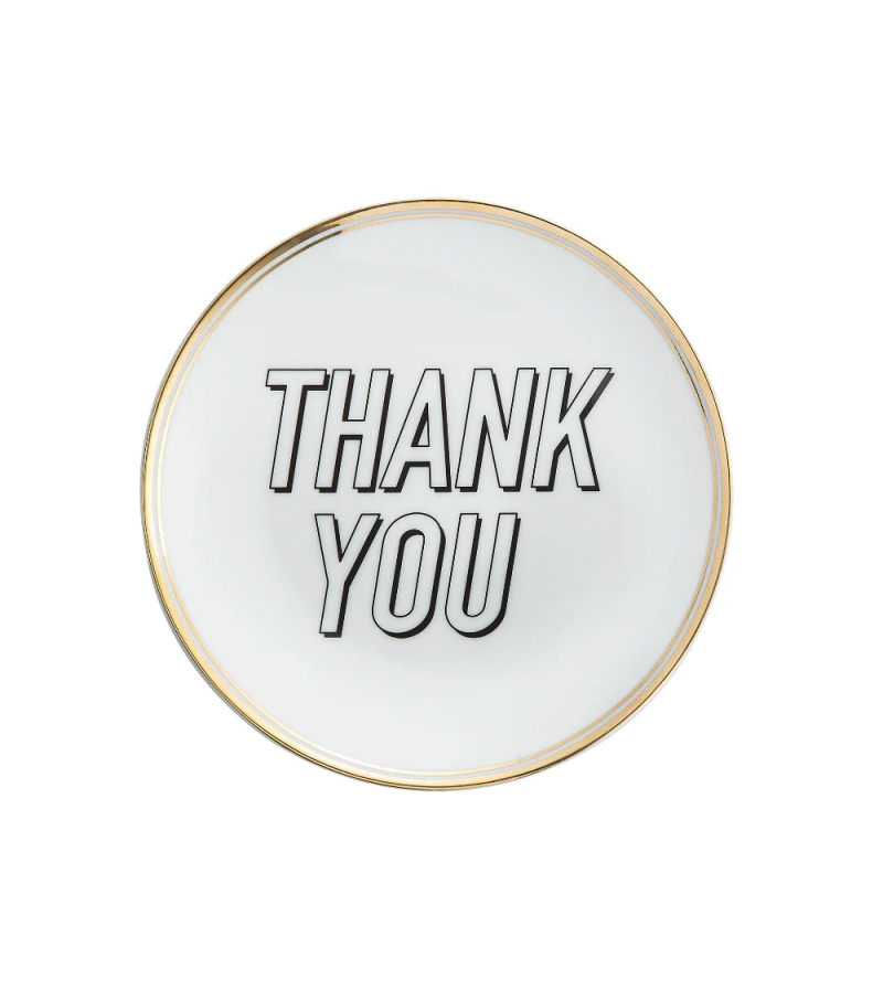 Thank You Bitossi Home Plato