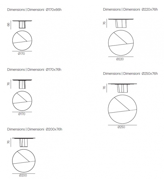 Zenith Stone Base Henge Table