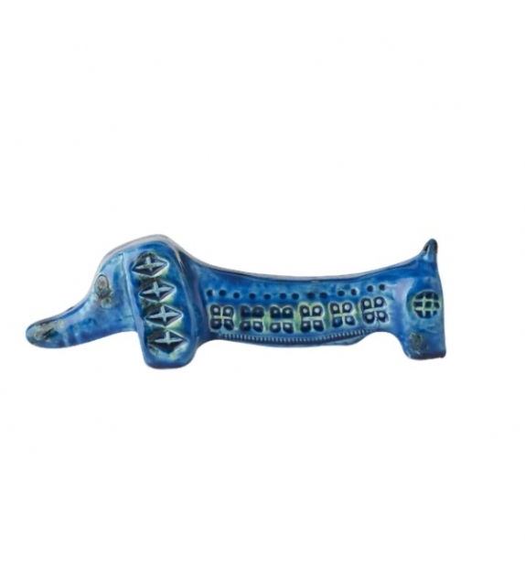 Figura di Bassotto Bitossi Ceramiche Scultura