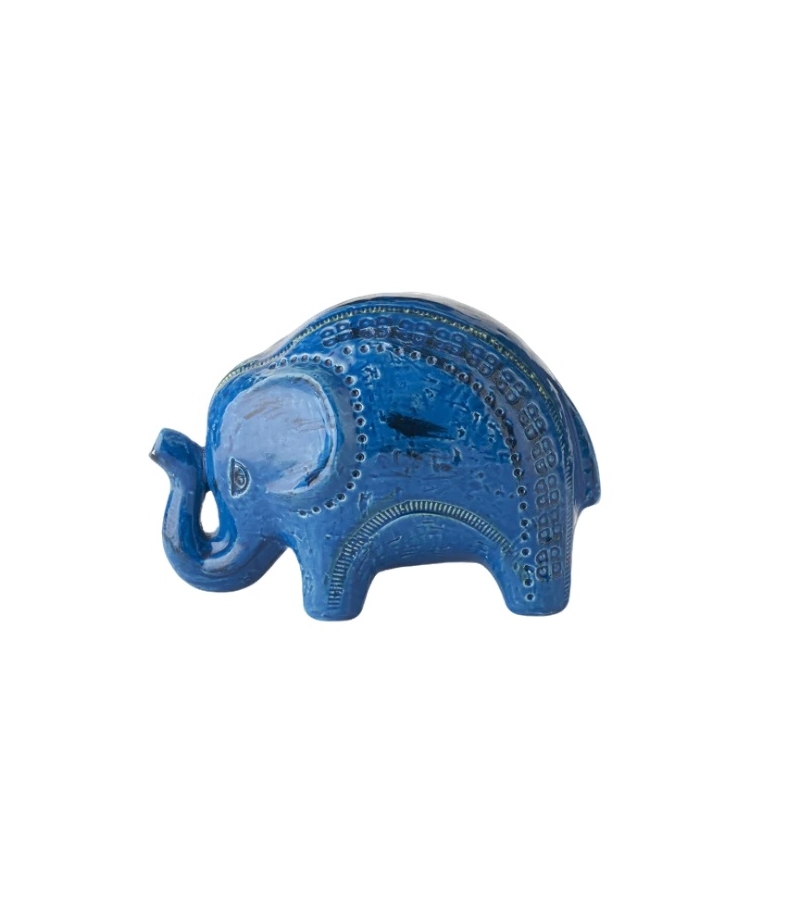 Figura di Elefante Bitossi Ceramiche Sculpture