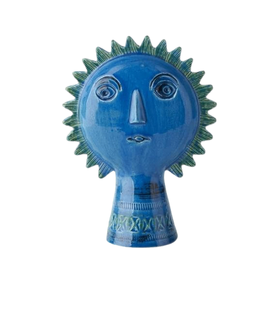 Figura di Sole Sculpture Bitossi Ceramiche