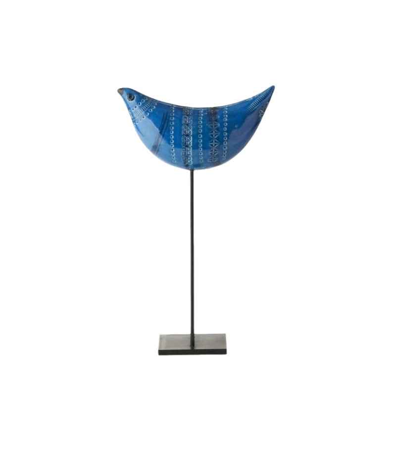 Figura di Uccello Sculpture Bitossi Ceramiche