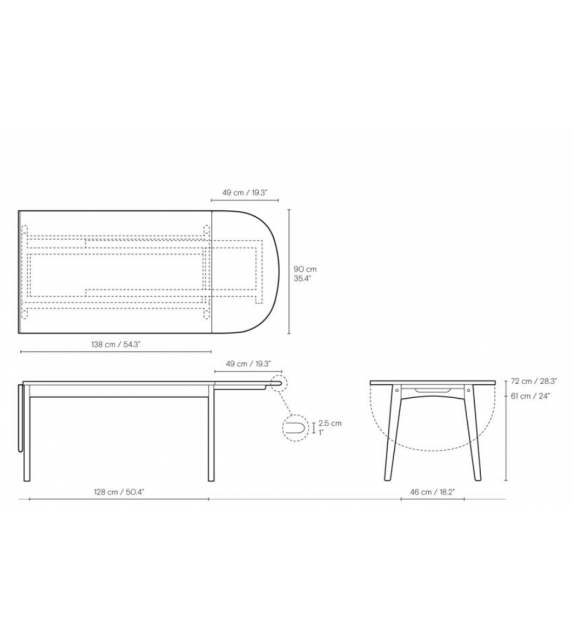 CH006 Carl Hansen & Søn Tavolo