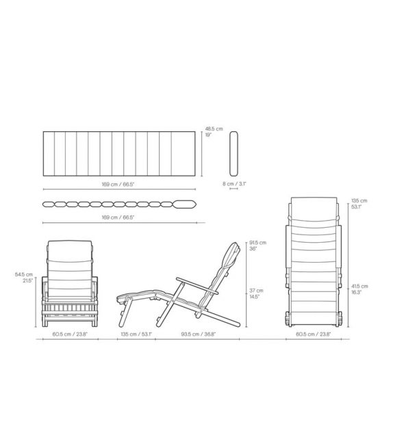 BM5565 BM Carl Hansen & Søn Deckchair