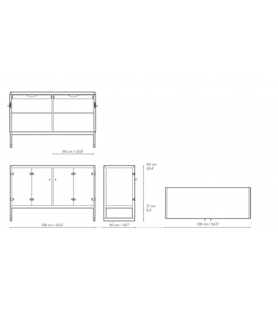 BM0057 Carl Hansen & Son Sideboard