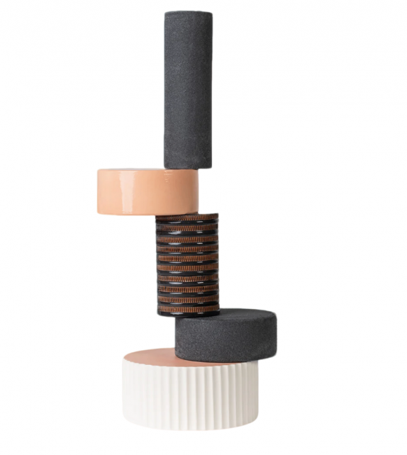 Vase Colonne Bitossi Ceramiche