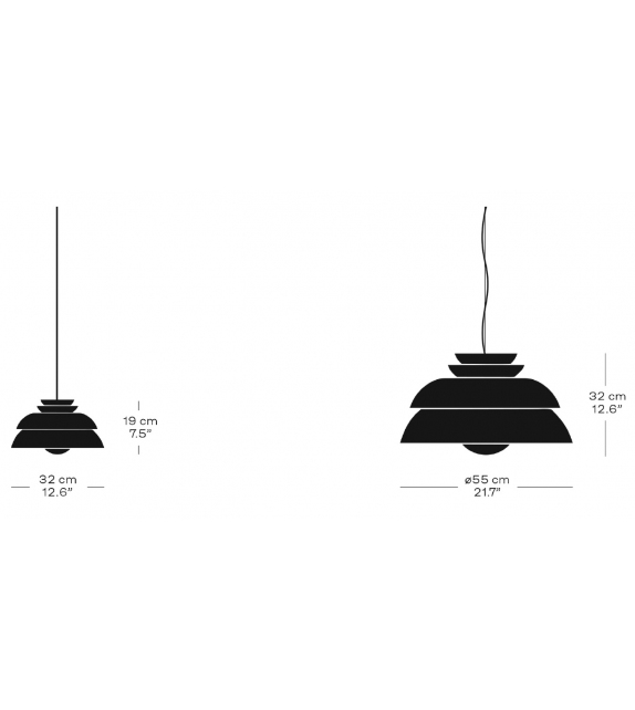 Concert Fritz Hansen Pendant Lamp