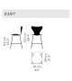 Series 7 Counter Stool Hocker Fritz Hansen