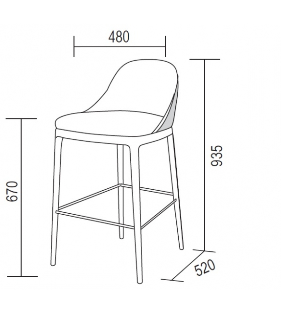 Joelle Dall'Agnese Stool