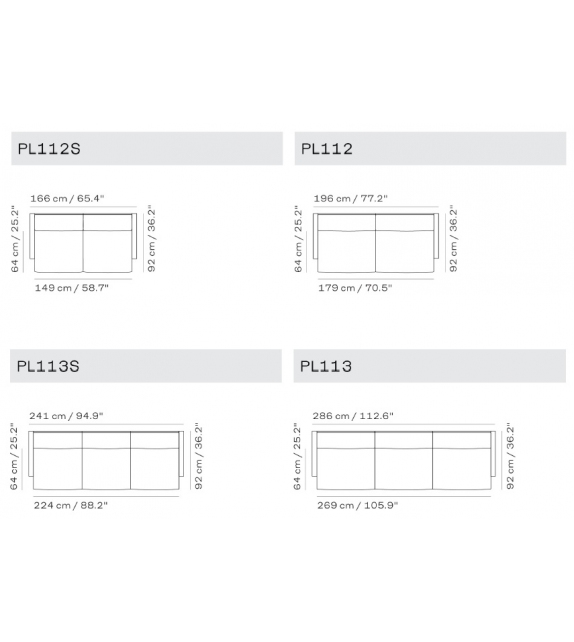 Fritz Hansen Lissoni Sofa