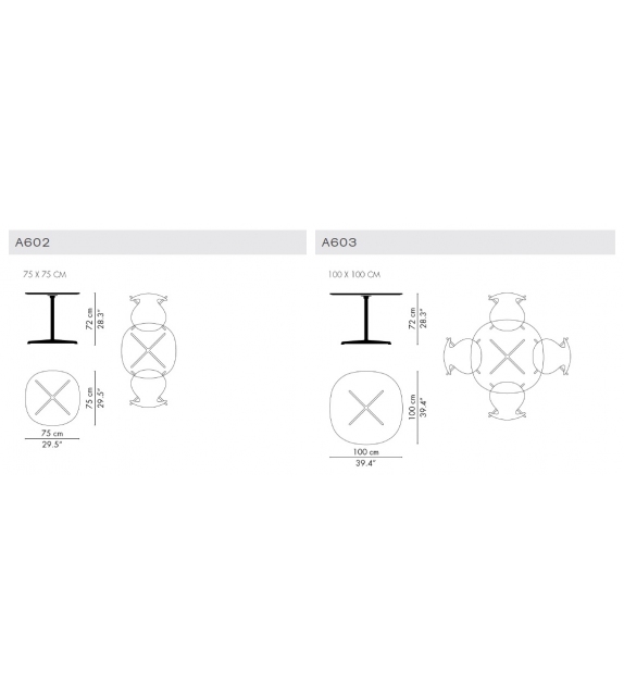 Supercircular Table Fritz Hansen