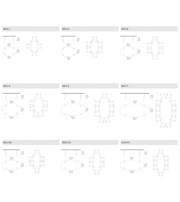 Superellipse Fritz Hansen Tavolo