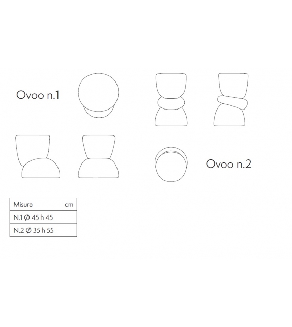 Listo para entregar - Ovoo Ceramica Naturedesign Mesa Auxiliar