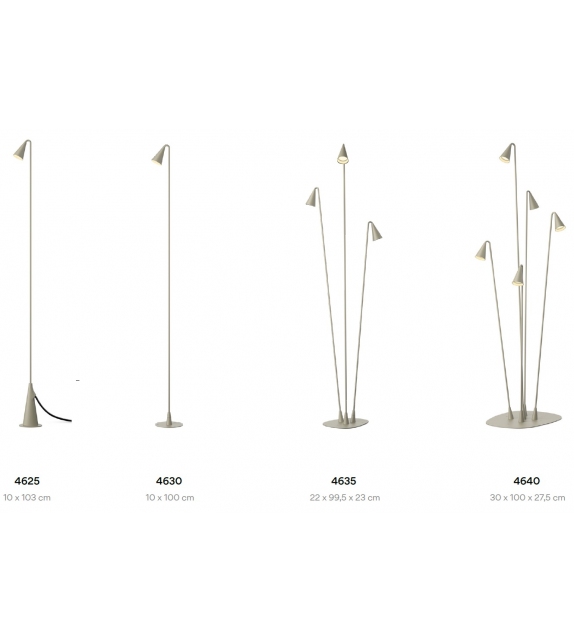 Brisa Vibia Lampadaire