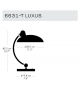 Kaiser Idell Luxus Table Lamp Fritz Hansen