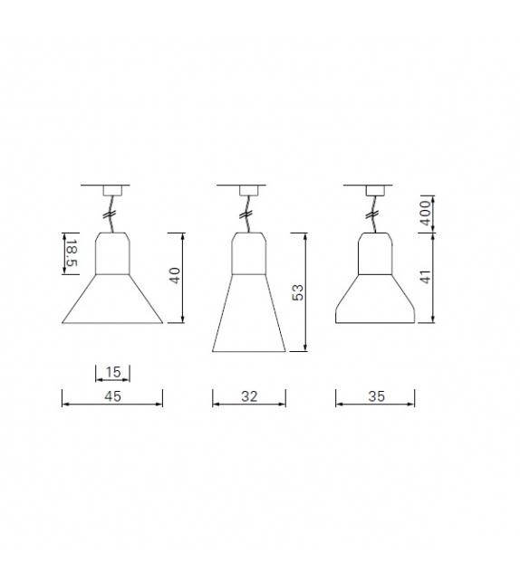 Bell ClassiCon Lampada a Sospensione