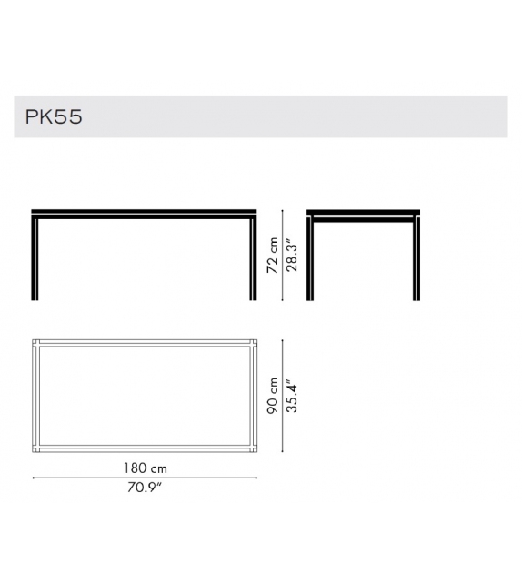 PK55 Mesa Fritz Hansen