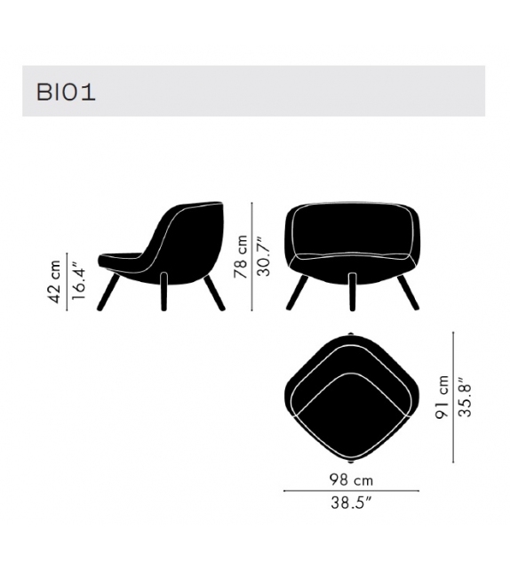 Via57™ Fritz Hansen Sessel