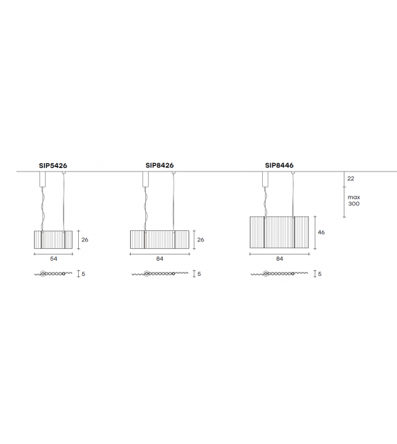 Sipario Fiam Pendant Lamp