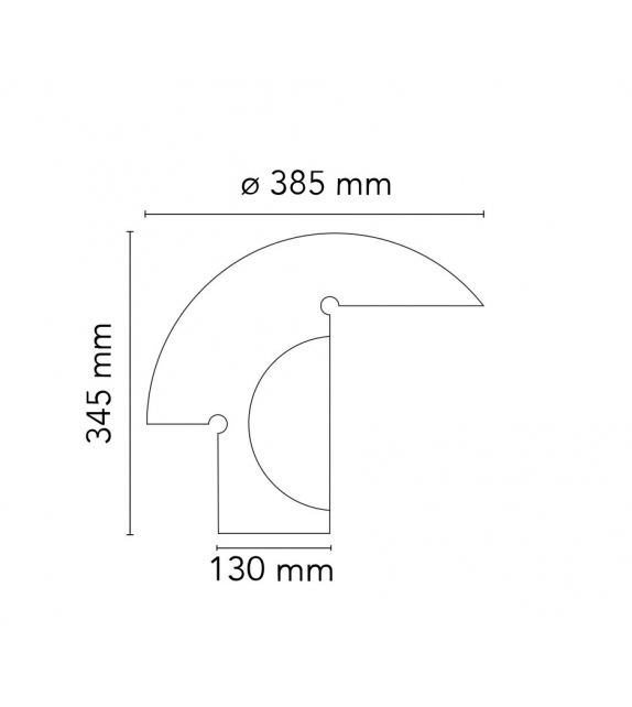 Biagio Flos Lampe de Table