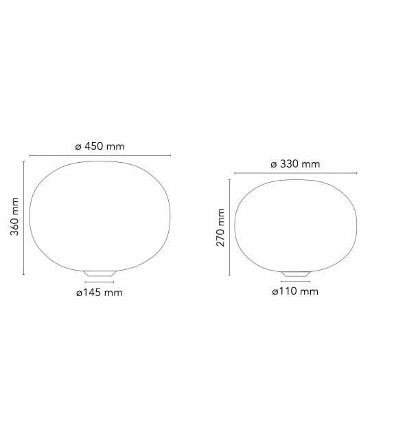 Glo-Ball Basic Flos Lampada da Tavolo