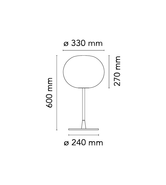 Glo-Ball T1 Flos Làmpara de Mesa