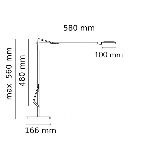Kelvin Led Flos Lampe de Table