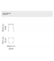 DOT™ Fritz Hansen Hocker