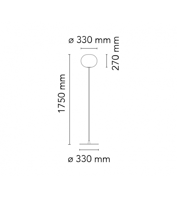 Glo-Ball F2 Flos Floor Lamp