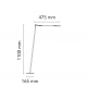 Kelvin LED F Flos Floor Lamp