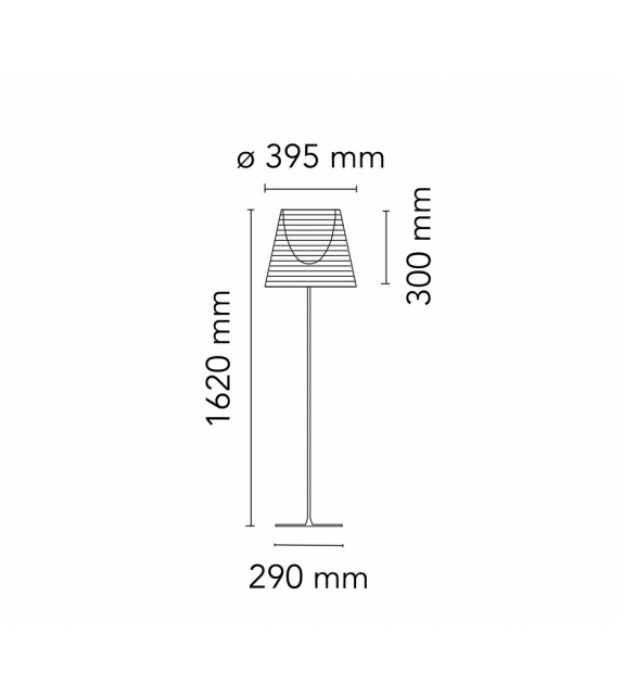 KTribe F2 Flos Lámpara de Pie