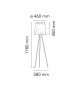 Rosy Angelis Flos Floor Lamp