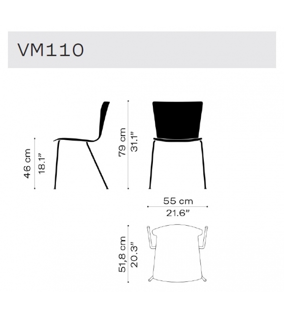 Vico Duo Fritz Hansen Silla