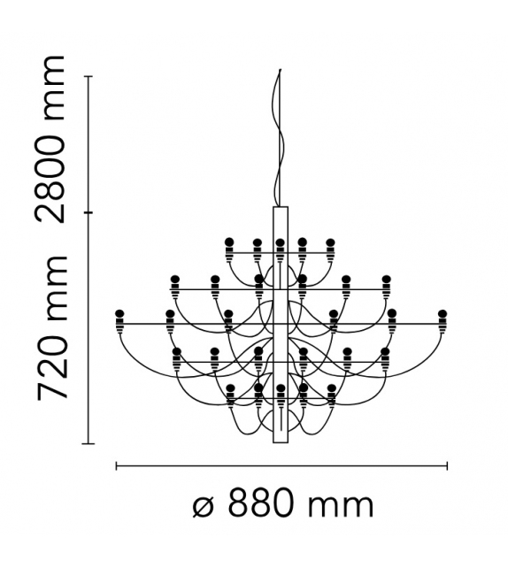 2097/30 Flos Pendant Lamp