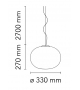 Glo-Ball S1 Flos Suspension