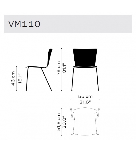 Vico Duo Fritz Hansen Sedia Rivestita